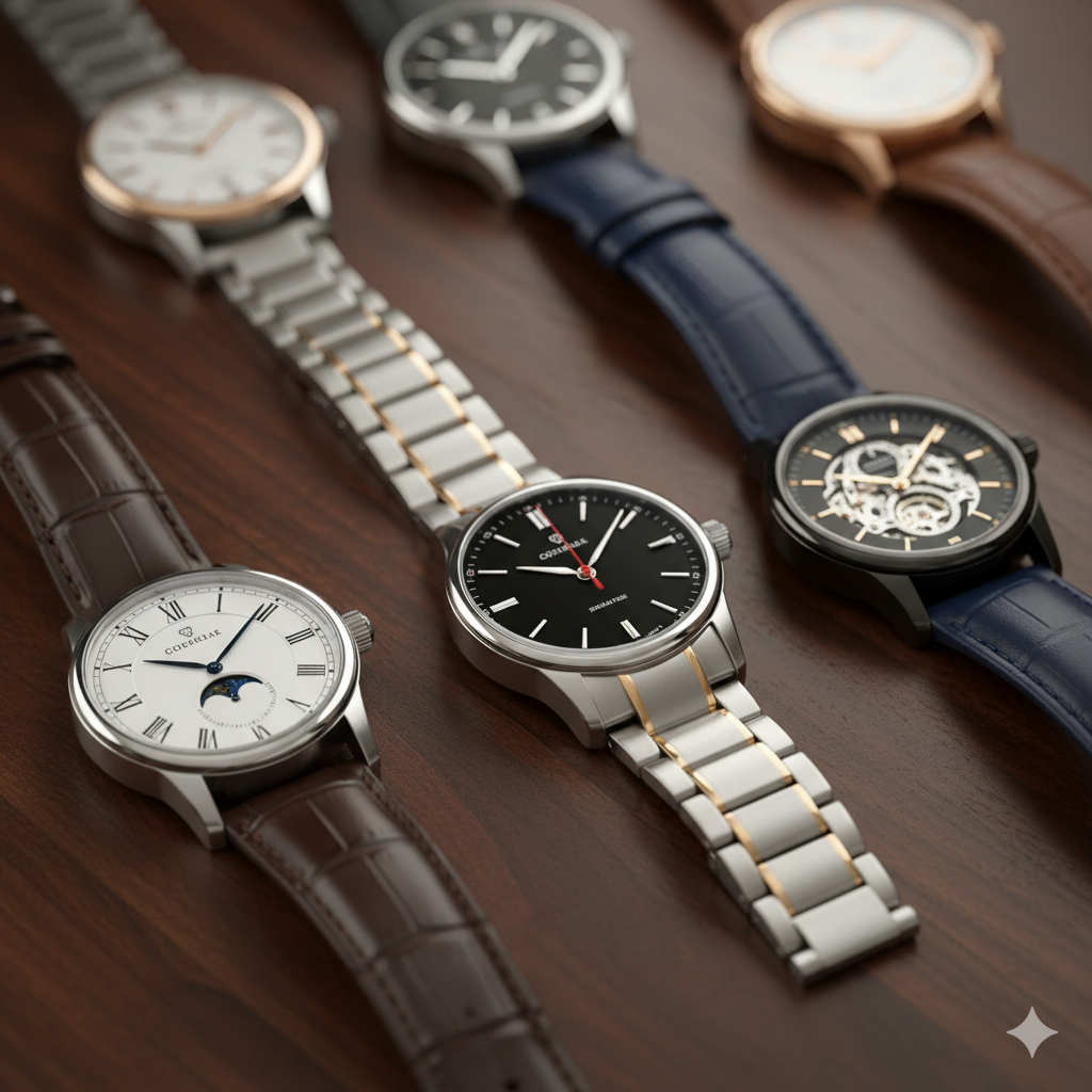 Leather and Chain Straps – The Ultimate Guide to Men’s Watches