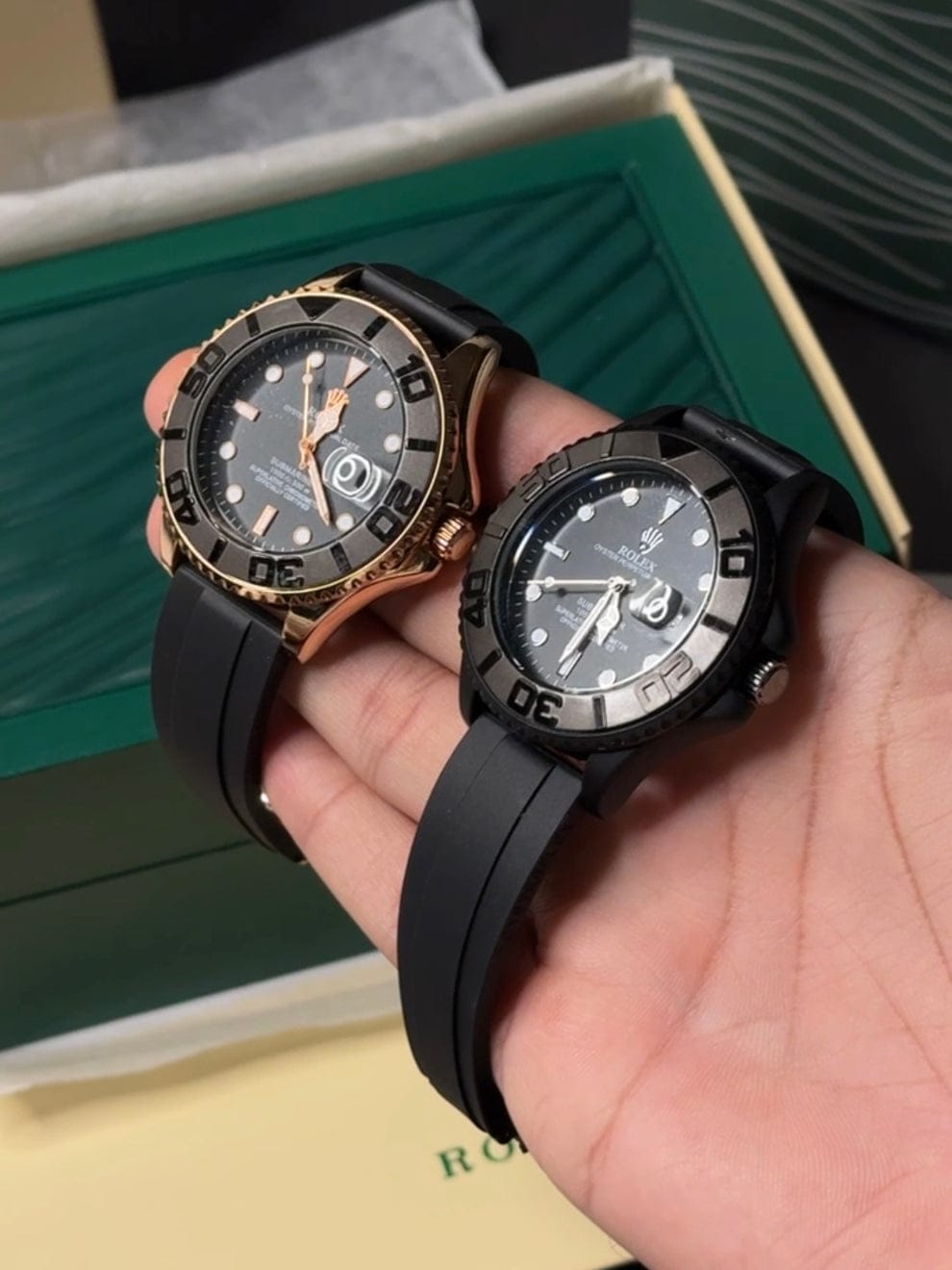 Rolex Yatch  Master (silicone straps)